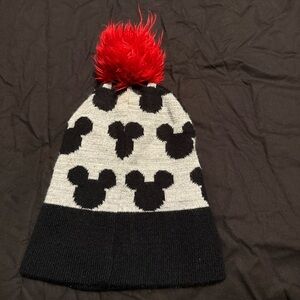 Mickey Mouse Pom Pom Beanie-Toddler Size (2T-5T)